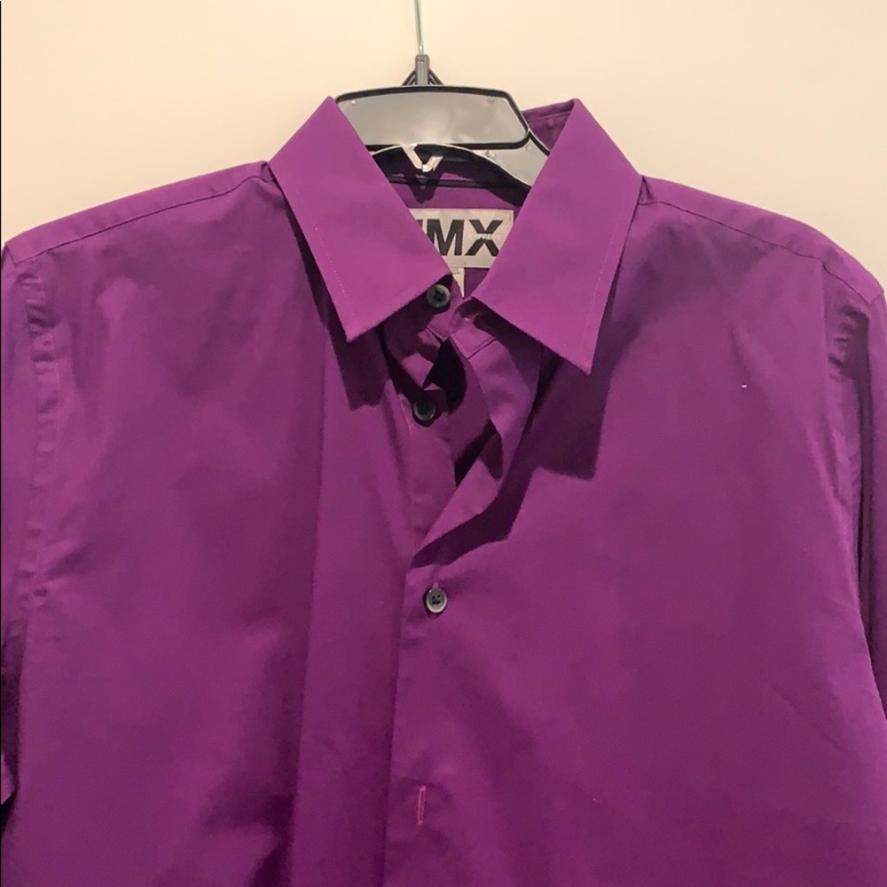 Purple button down - Picture 2 of 2